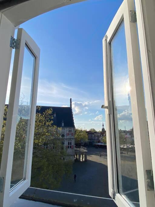 Apartment City Center Terrace With Iconic View Gouda Exterior foto